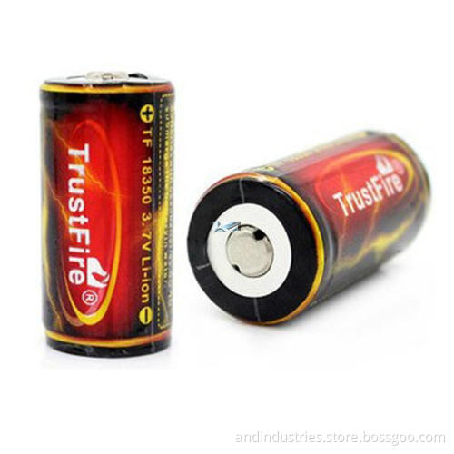 Trustfire Battery 18350 1200mAh 3.7V Battery Li-ion Trustfire Rechargeable Battery